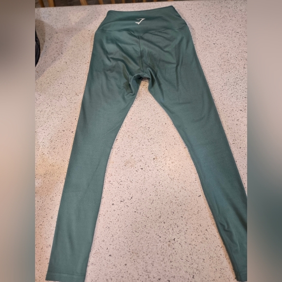 Gymshark Green High-Waisted Seamless Leggings - Picture 4 of 7